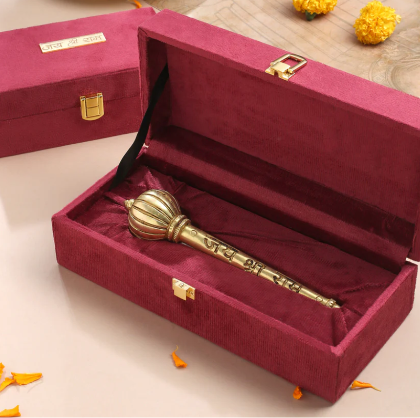 Pure brass Hanuman Mace
