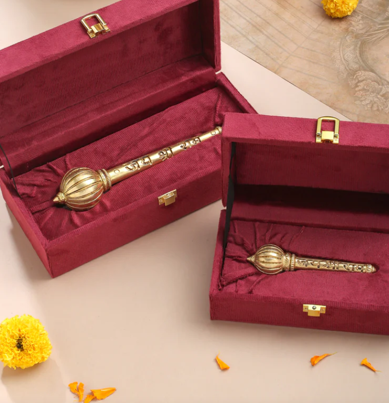 Pure brass Hanuman Mace