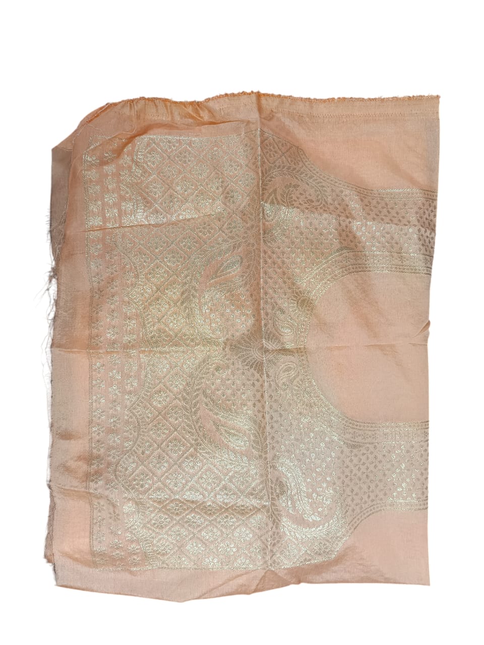 Pure Handloom Banarasi Georgette Saree with contrast blouse
