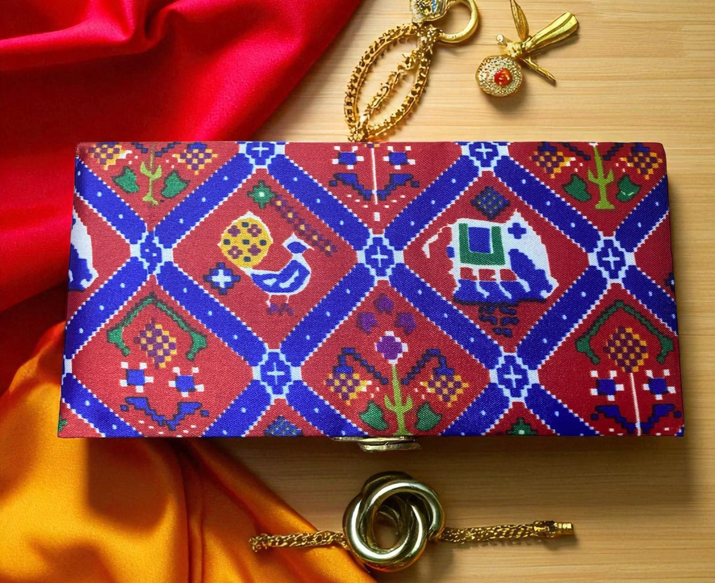 Shagun box in patola design