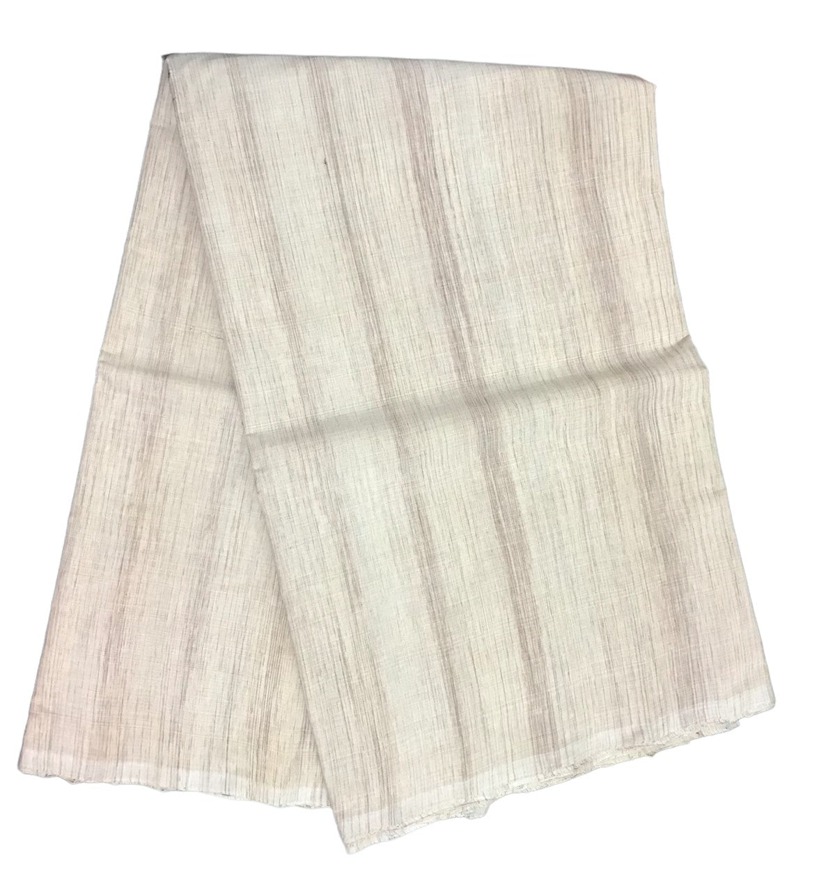 Pure handloom mangalagiri cotton running fabric 5 mtr