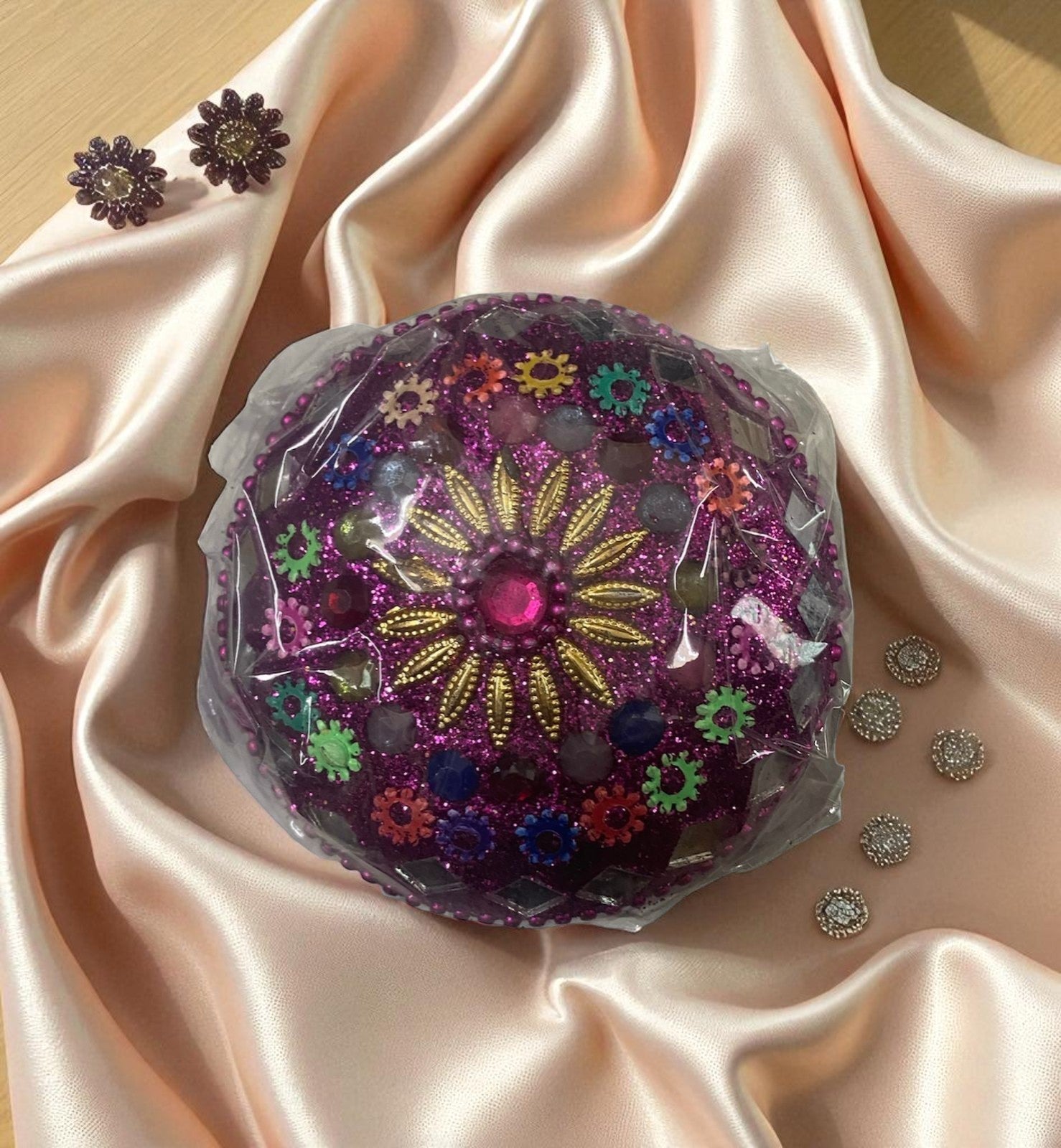 Handcrafted 3 in 1 boxes for traditional return gifting