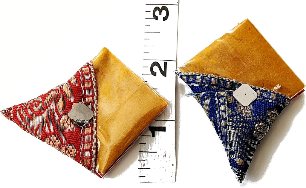 Haldi Kumkum | Set of 10 Flat Cone Shape Design 2 Return Gift