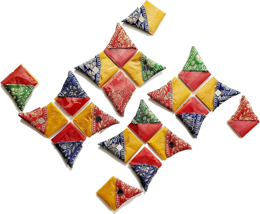 Haldi Kumkum | Set of 10 Flat Cone Shape Design 2 Return Gift