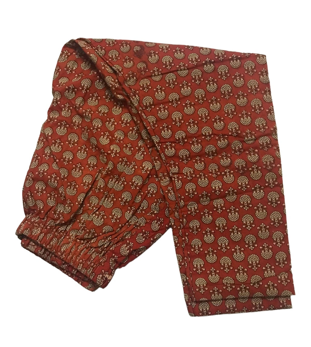 Readymade trouser L size in Bagru Hand Block Print