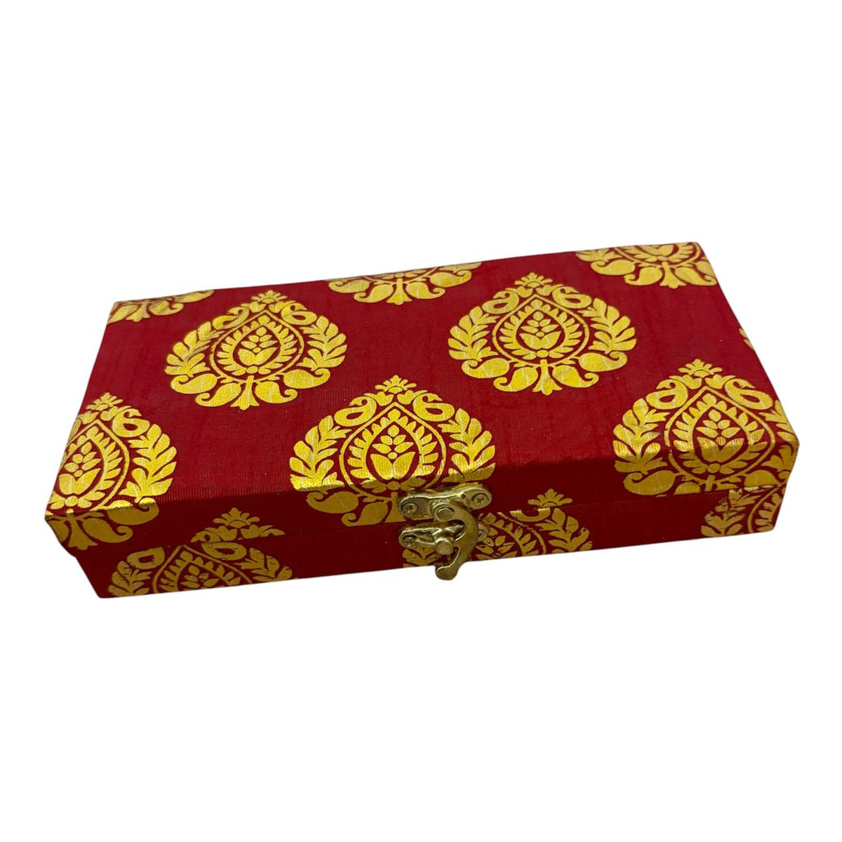 Banarasi Gold Buti Shagun Box | Traditional Wedding & Return Gift Box