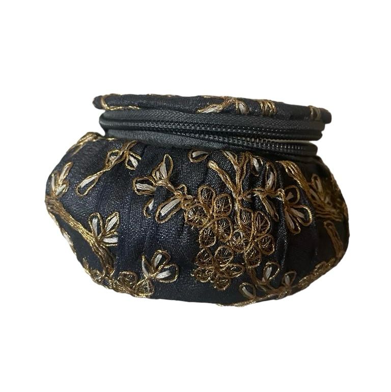 Maggam work Bangle Jewellery Box for Return Gift - Haldi kumkum boxes