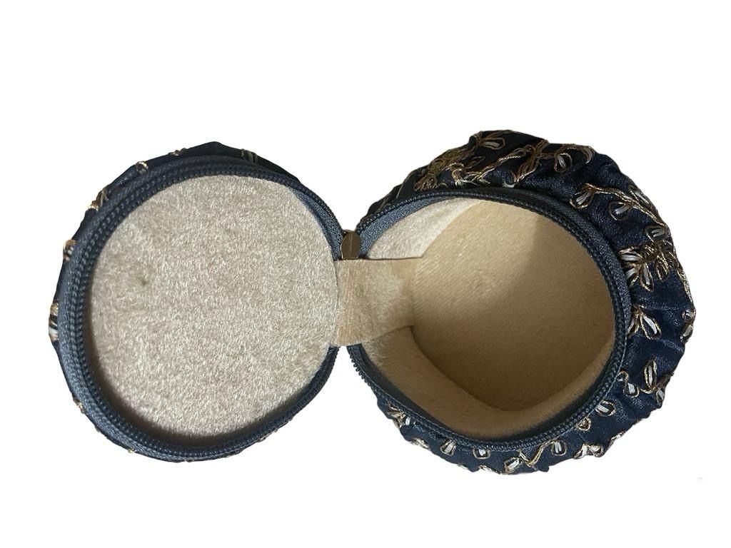 Maggam work Bangle Jewellery Box for Return Gift - Haldi kumkum boxes