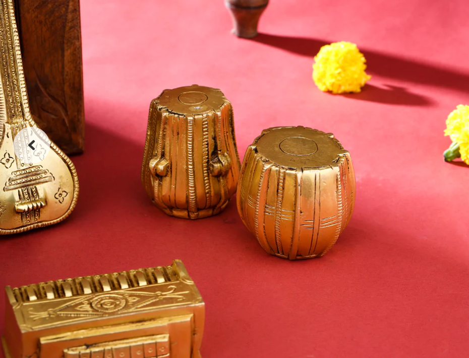 Pure brass musical instrument set