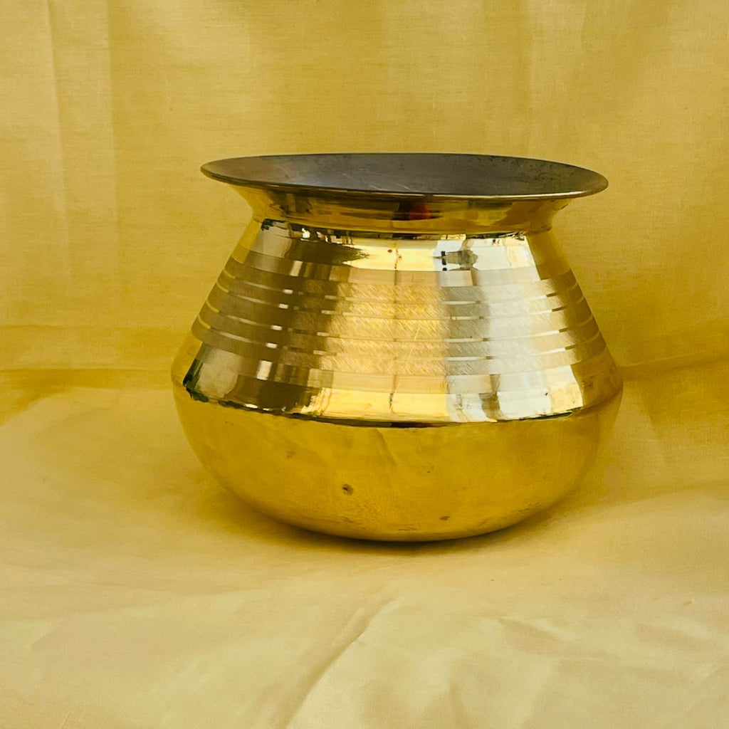Traditional Pooja & Pongal Pot with Ladle