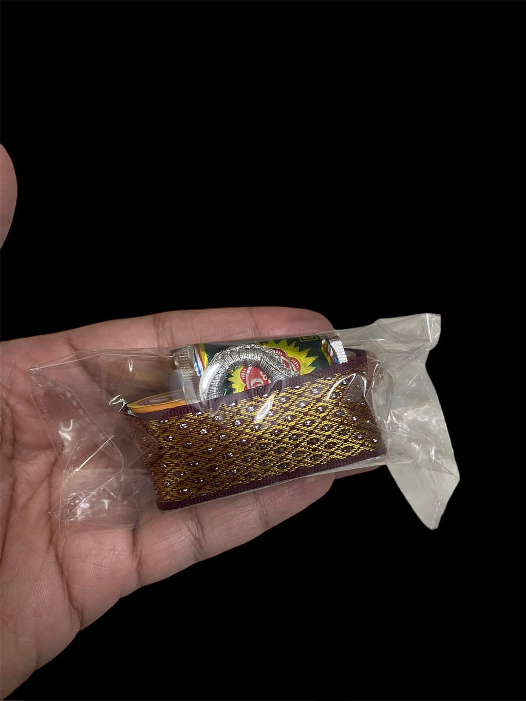 Basket design haldi kumkum gifts - Pack of 10