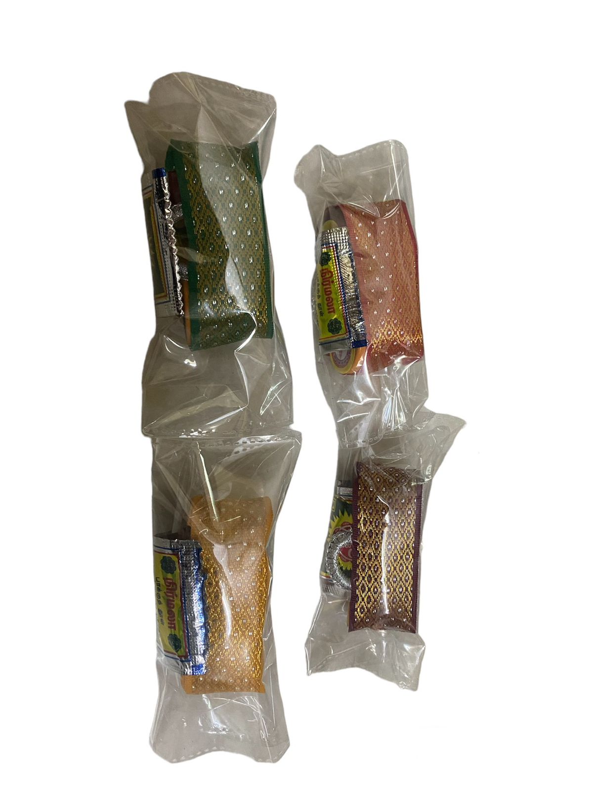 Basket design haldi kumkum gifts - Pack of 10