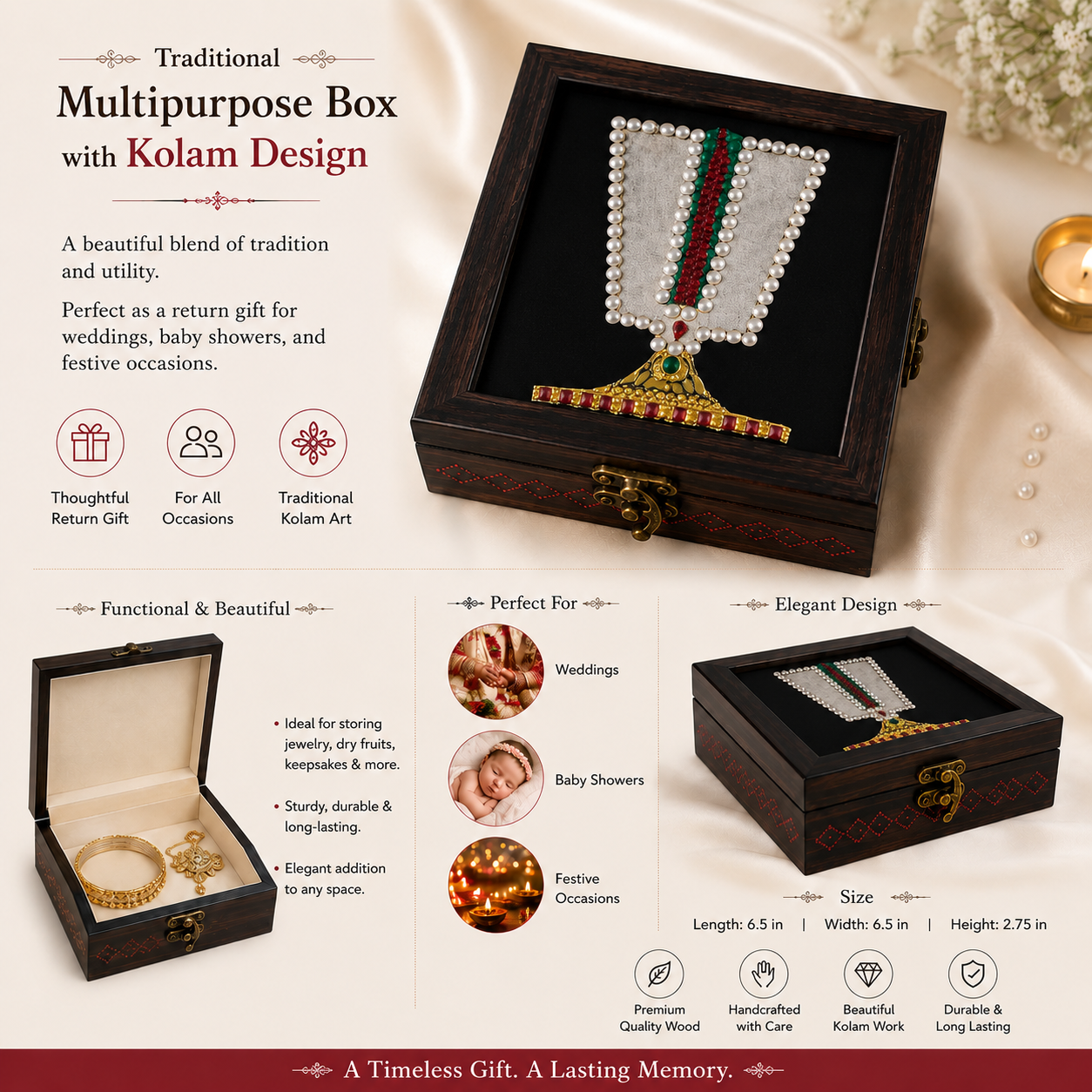 navarathri return gift shagun box