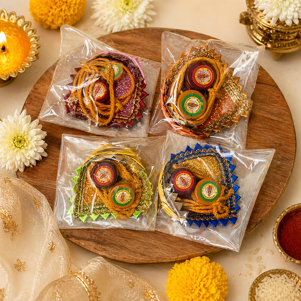 Chata model Haldi kumkum gift