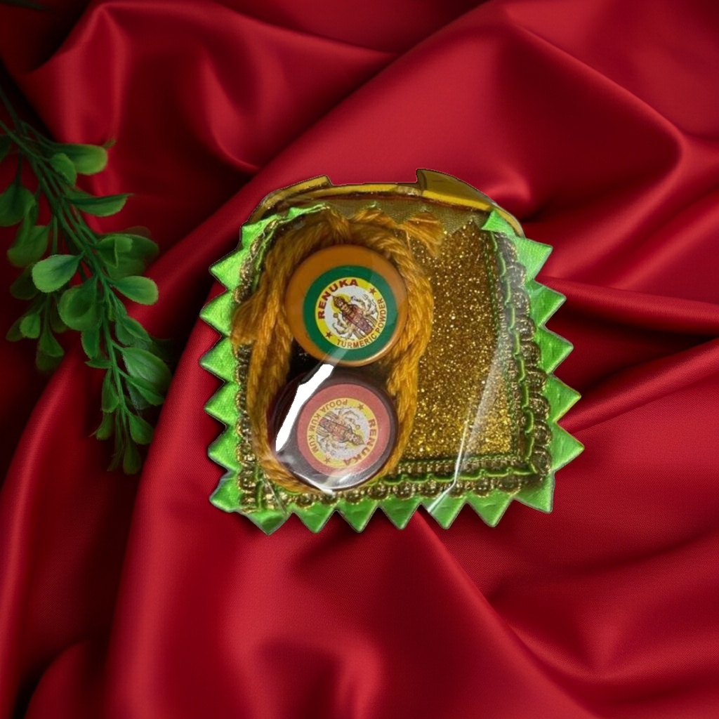 Chata design haldi kumkum(Pack of 10) | Thamboolam sets