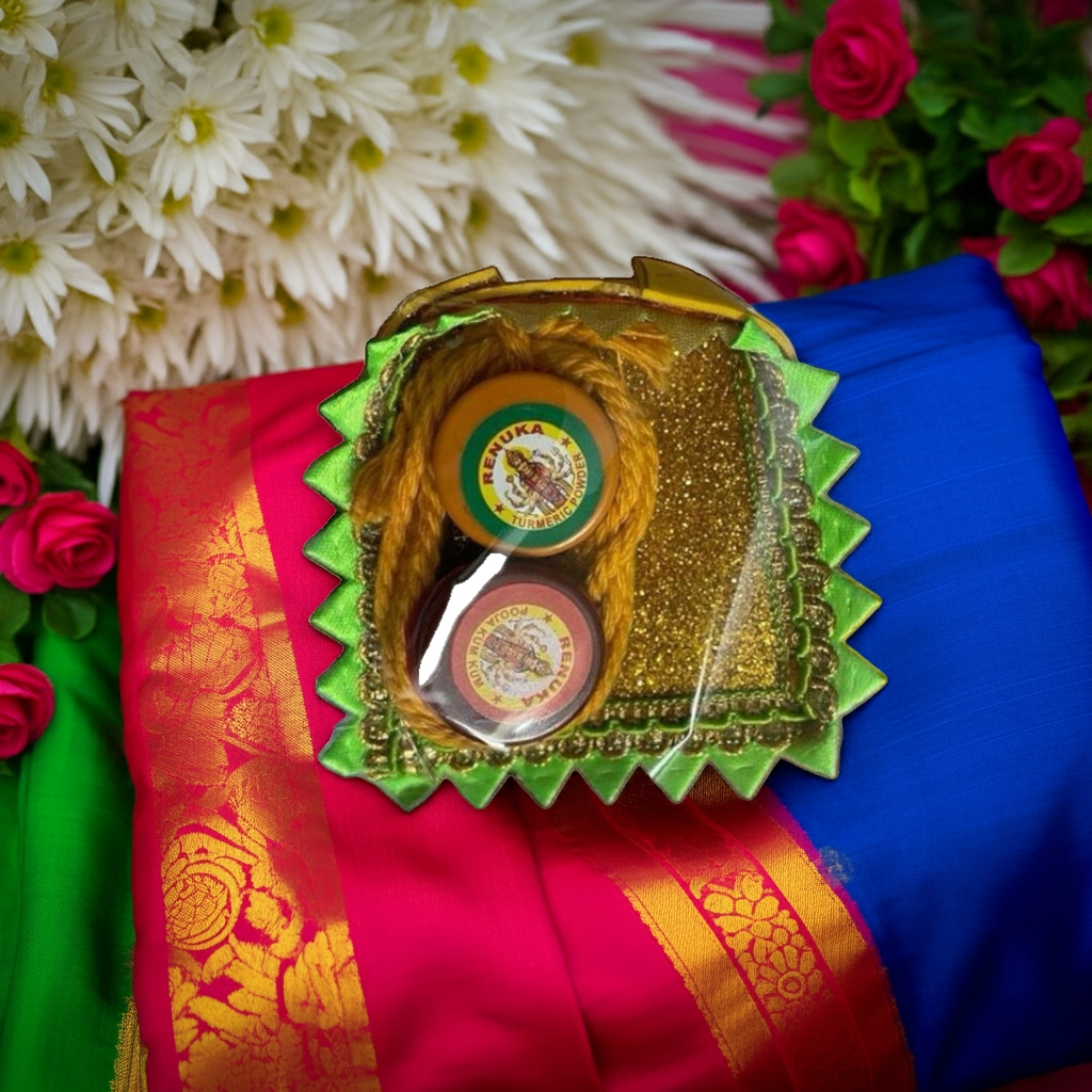 Chata design haldi kumkum(Pack of 10) | Thamboolam sets