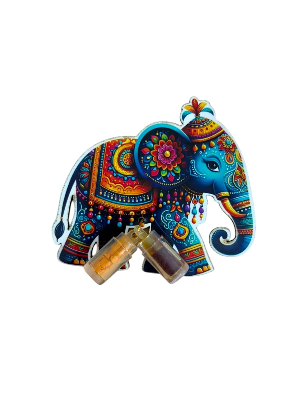 Elephant motif Haldi Kumkum Return Gift,Fridge Magnet,Wedding Return Gift