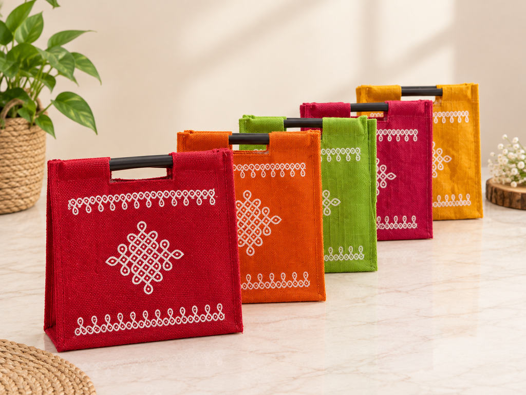 Kolam Stick Bags 10x10 Inch's Single bag Assorted Colors