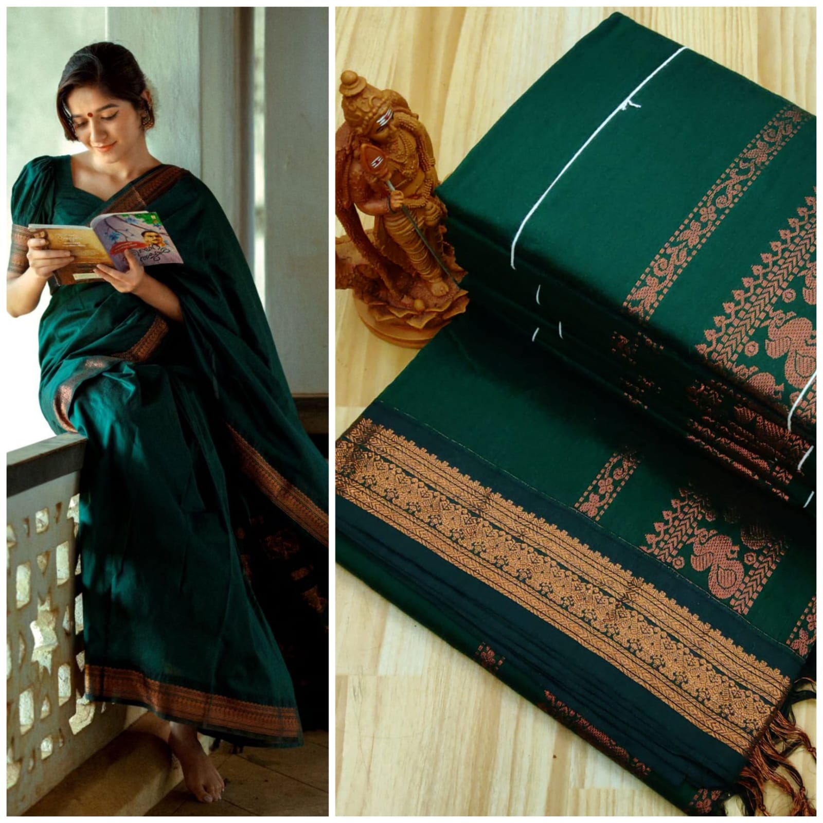 Lata Gadwal Paithani Saree