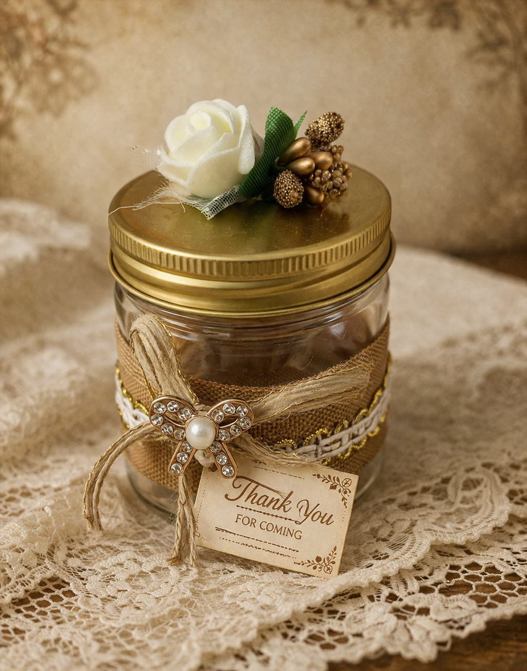 Decorative Plastic Jar Return Gift