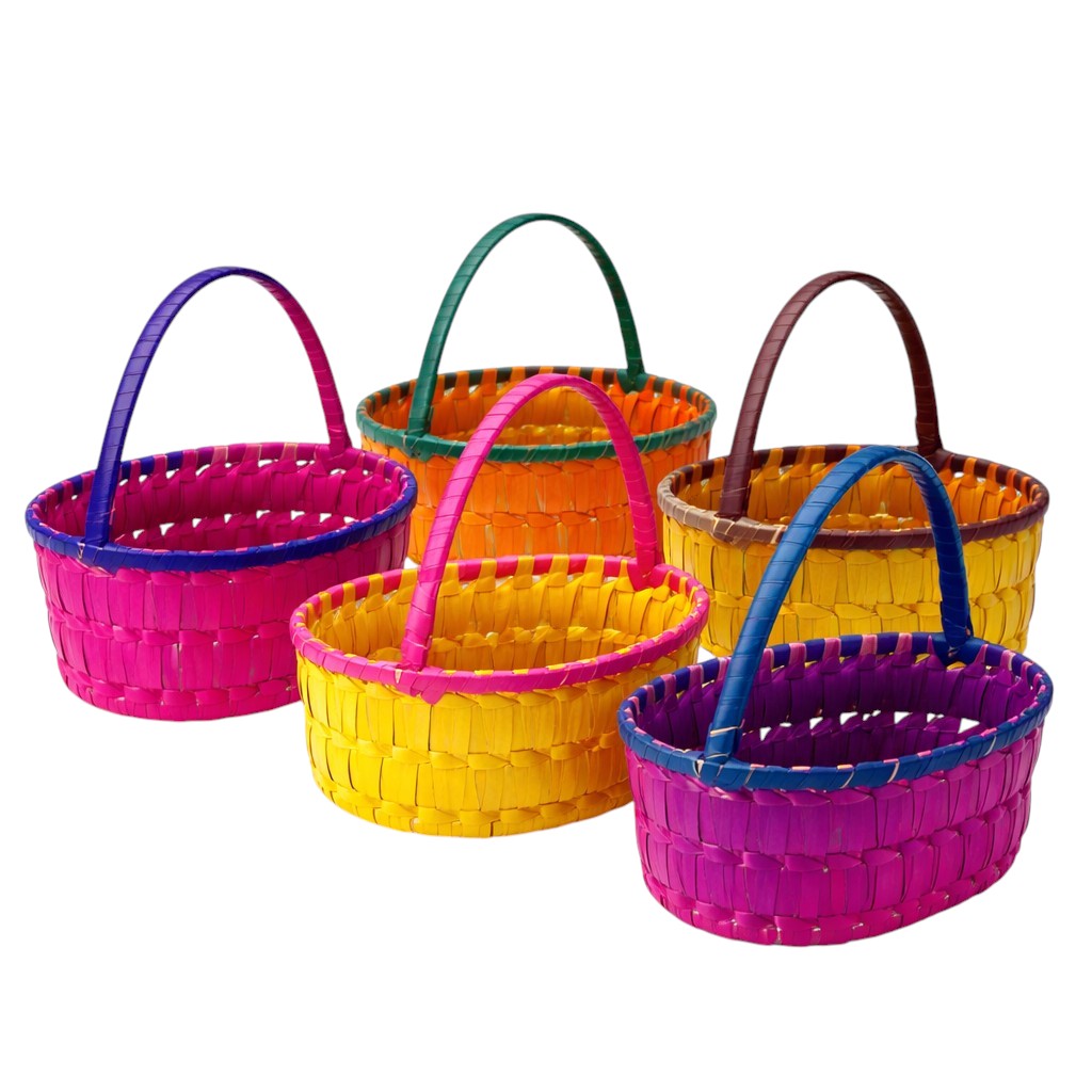Handwoven Palm Leaf Baskets for Return Gifts and Gift Hampers