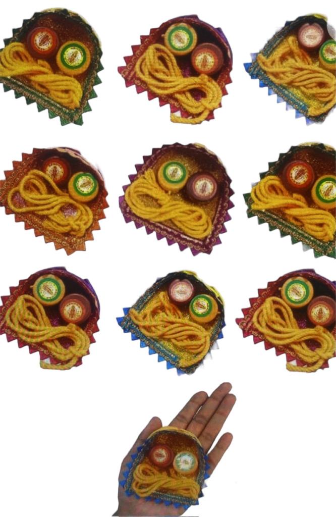 Chata model Haldi kumkum gift