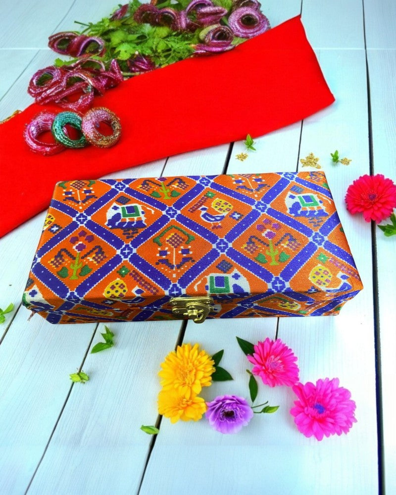 Shagun box in patola design