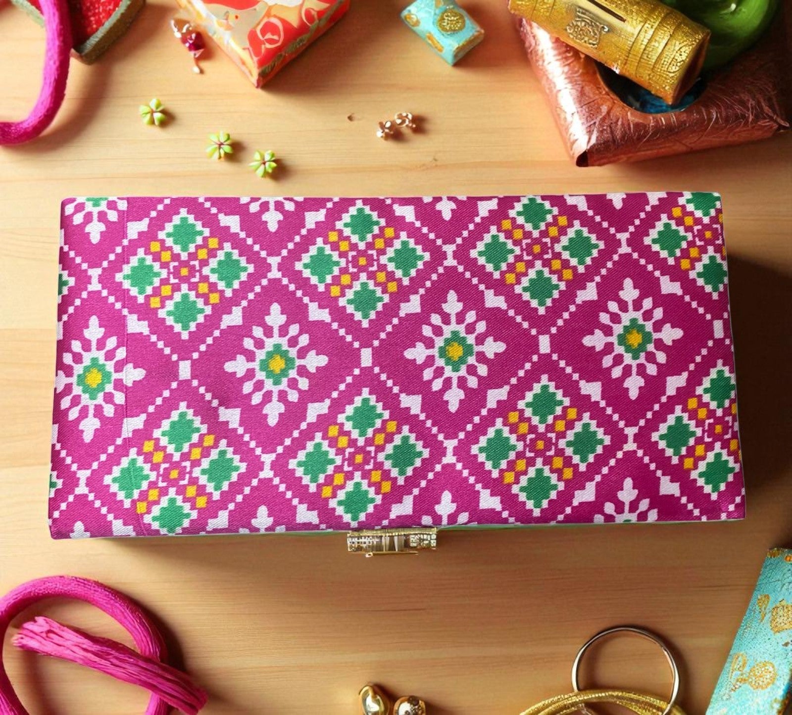 Shagun box in patola design