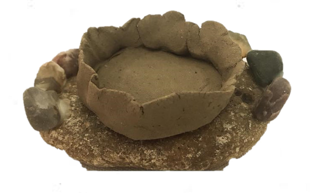 Handcrafted tealight candle holder