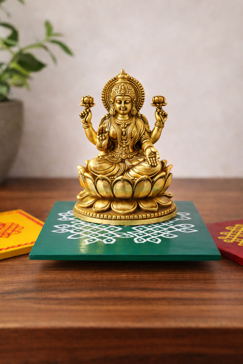 POOJA CHOWKI SET OF 4