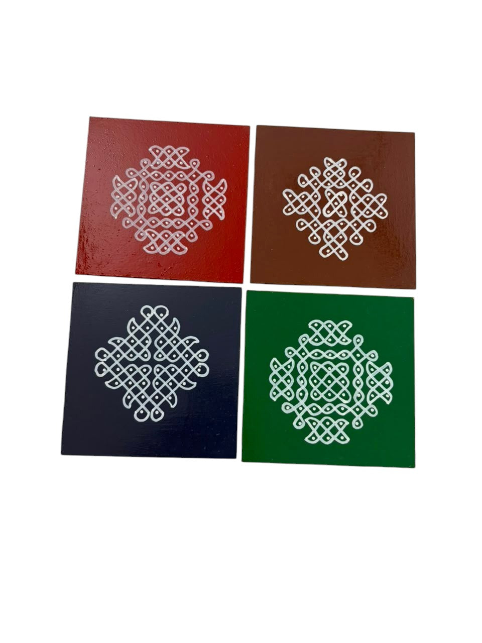 Handmade Wooden Chowki 5x5 Inch – Traditional Pooja Chowki & Return Gift (Assorted Designs)