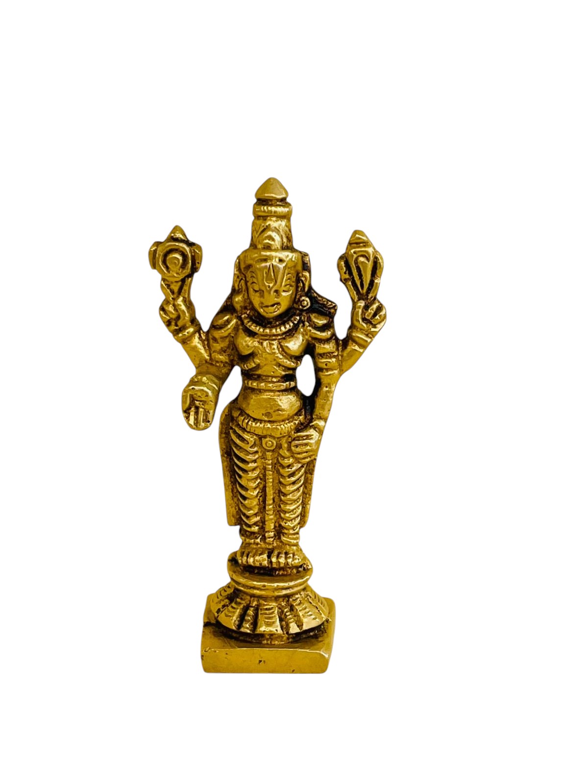 3 INCH LORD BALAJI BRASS IDOL