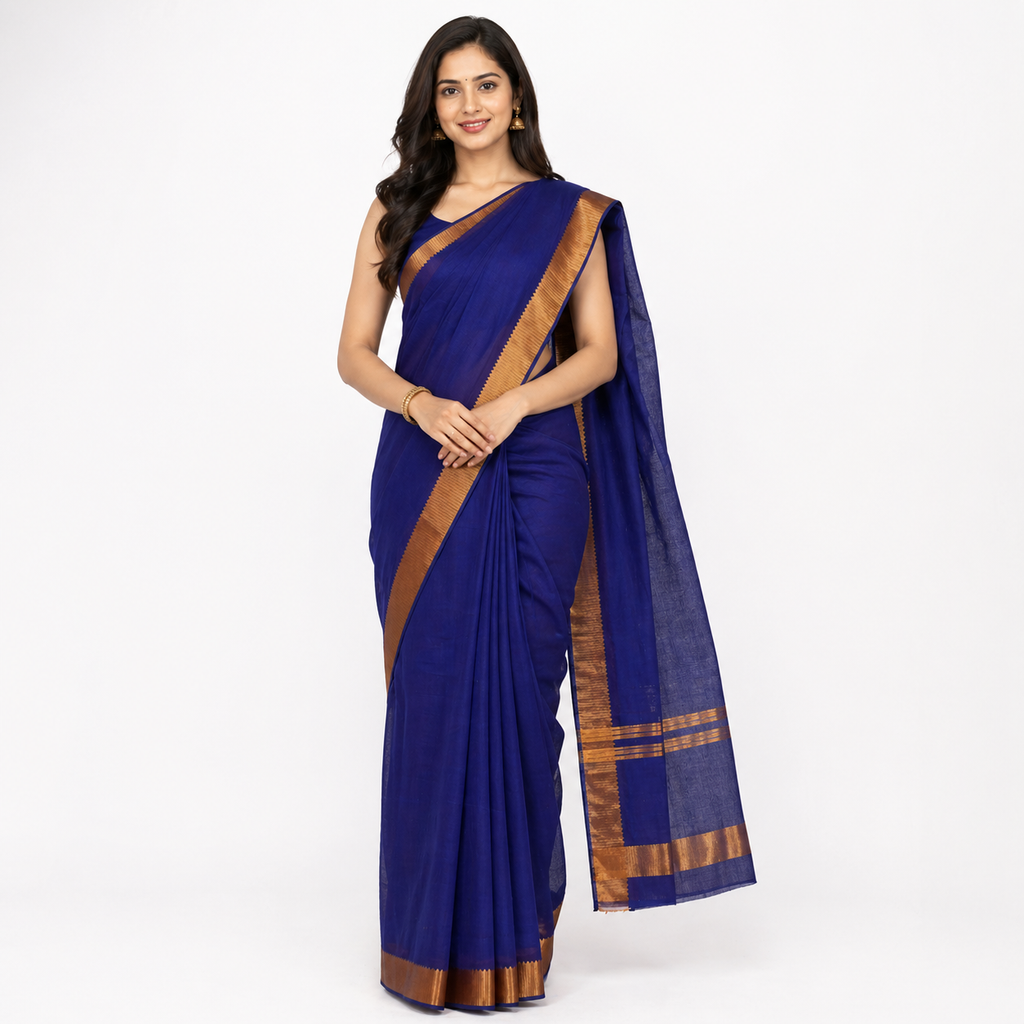 Elegant Mangalgiri cotton saree