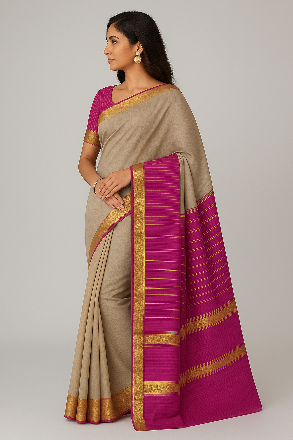 Mangalagiri cotton saree