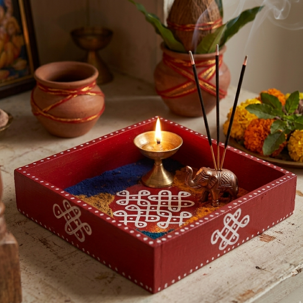 wooden tray 