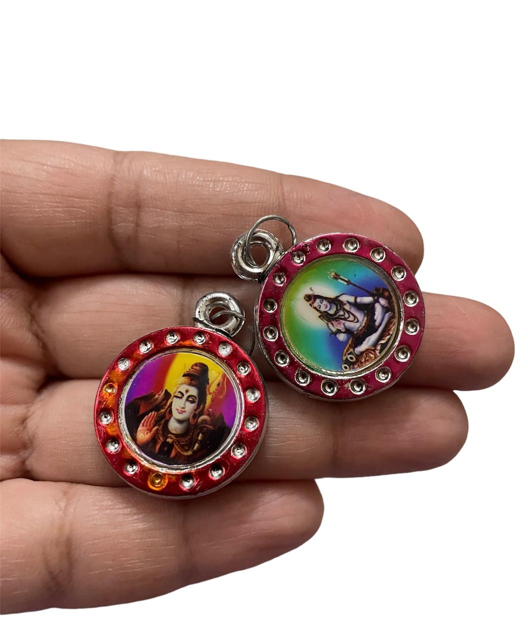 Acrylic charms with divine photos - 200gm