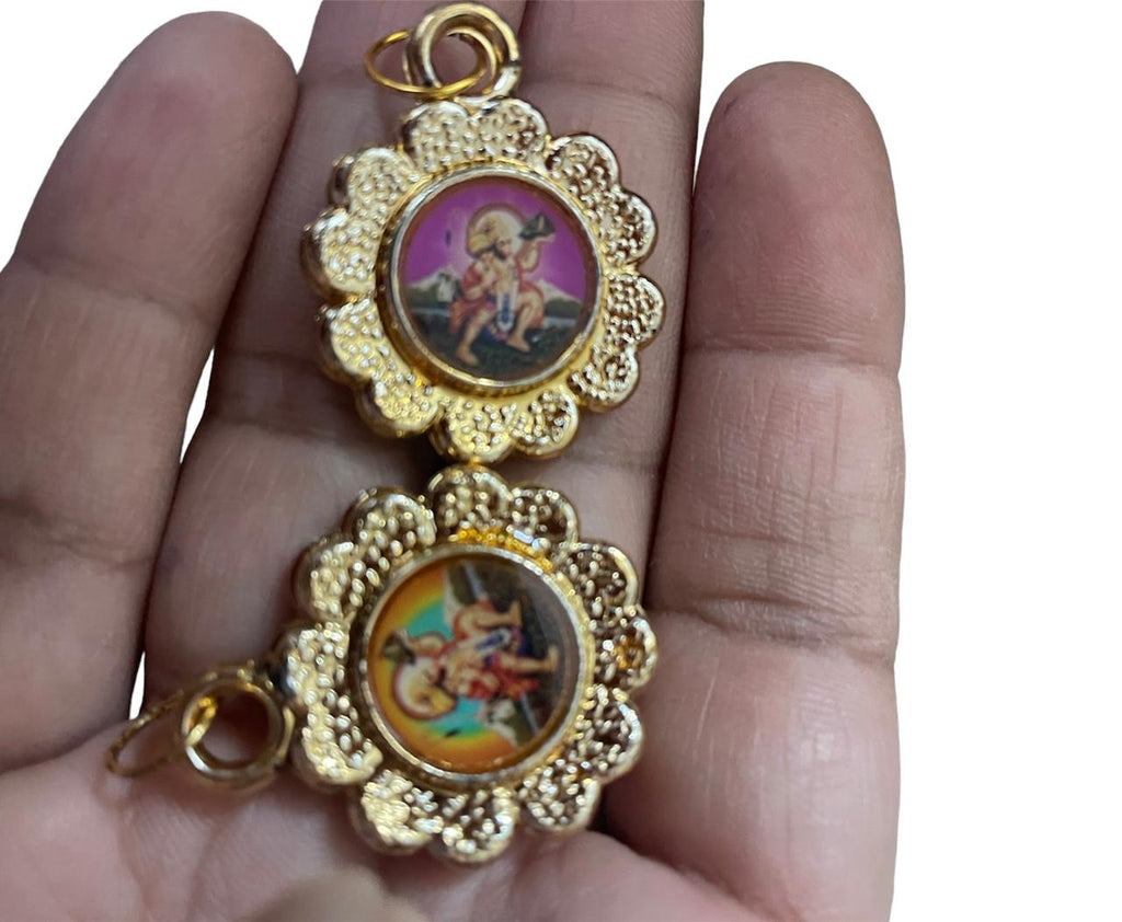 Metal charms with divine photos - 200gm