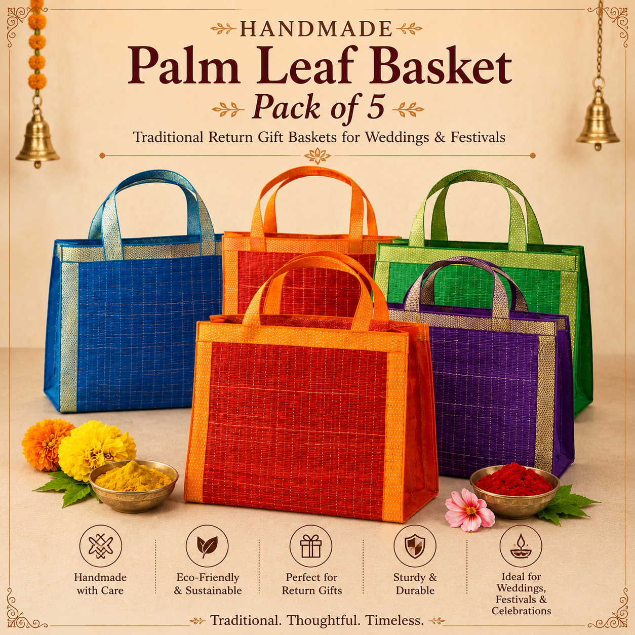 traditional return gift bags India