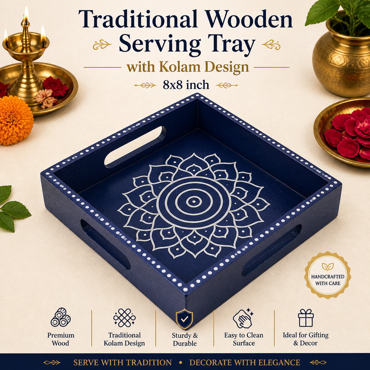  decerative tray for serving
